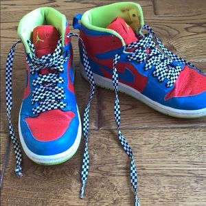 Boys Air Jordan sneakers, 1.5Y